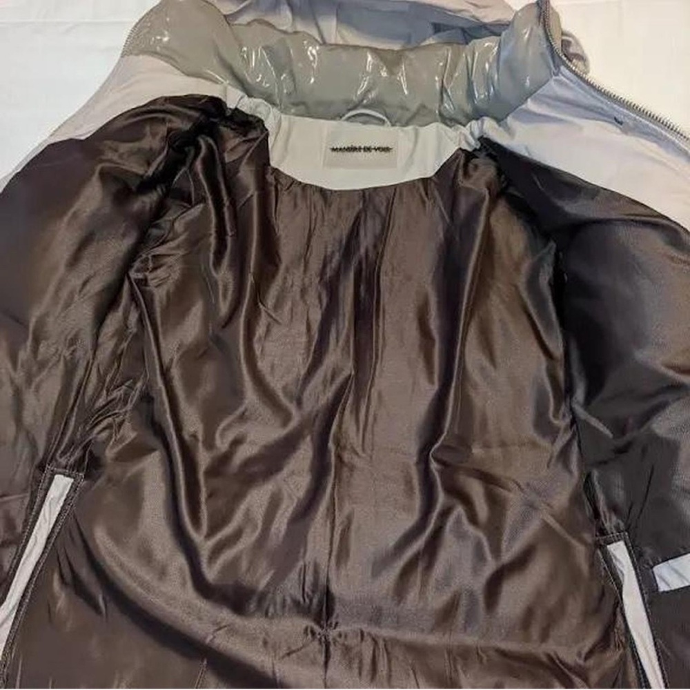 Puffer jacket Maniere de voir 2 toned US 8, UK12 - Picture 6 of 8